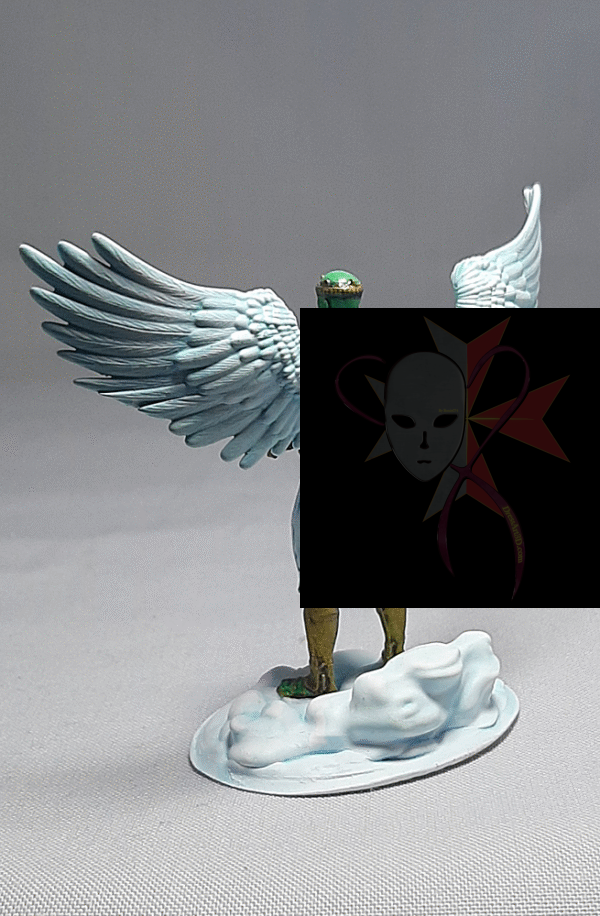 Planetar - Dungeons and Dragons RPG gaming Miniature / Model painted. Blog