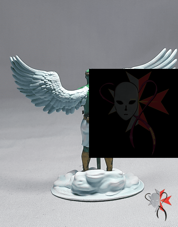 Planetar - Dungeons and Dragons RPG gaming Miniature / Model painted. Blog