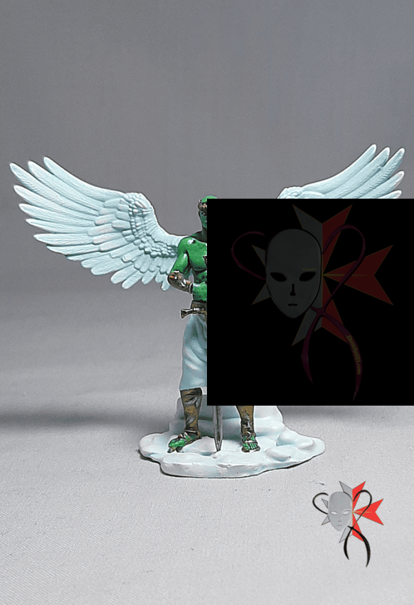 Planetar - Dungeons and Dragons RPG gaming Miniature / Model painted. Blog