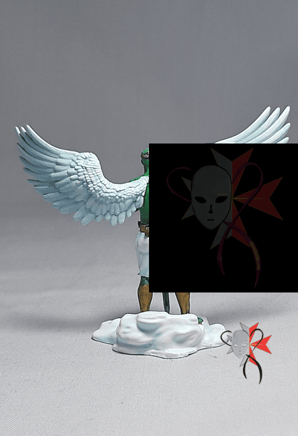 Planetar - Dungeons and Dragons RPG gaming Miniature / Model painted. Blog