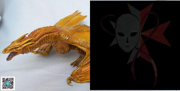 Syrax House of the Dragon-Pro Painted 8k 3d Printed 30cm - Image 2