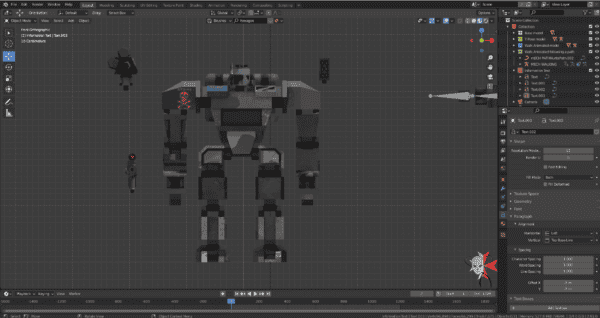 Low Poly Mecha Robot rigged with two animations included - Image 12