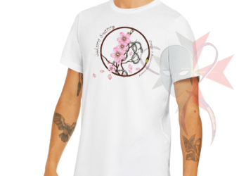 Sakura Snake – Danger lies behind every beauty. – Classic Unisex Crewneck T-shirt