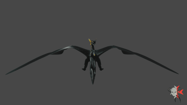 Portfolio - Low Poly animated dragon 3d Model by ronin074 at dressart3d.com