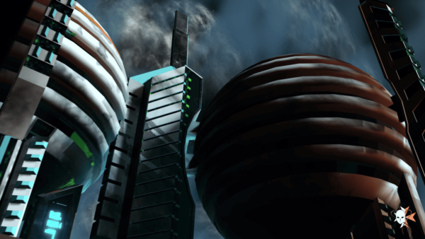 Portfolio - Neo City City Victoria - Sci-fi City Kitbash Set