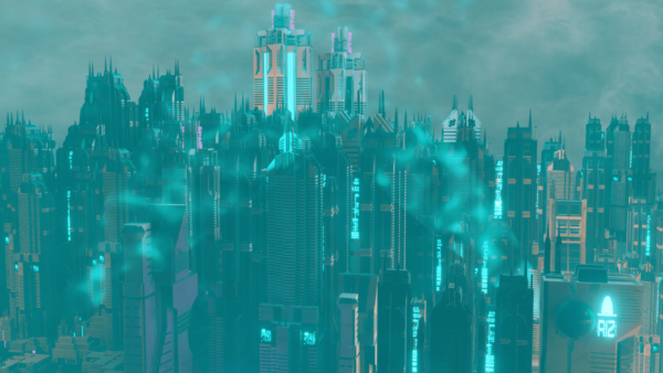 Portfolio - Neo City City Victoria - Sci-fi City Kitbash Set