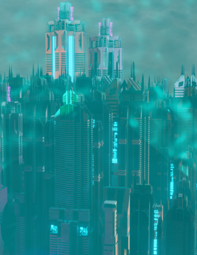 Portfolio - Neo City City Victoria - Sci-fi City Kitbash Set