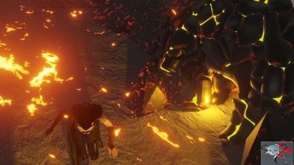 Low Poly Lava Monster Textured Rigged 3 animations included - Image 8