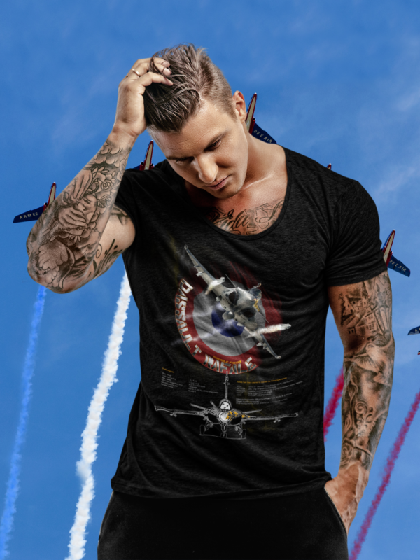Dassault Rafale - Fan Art - Classic Unisex Crewneck T-shirt - Image 2