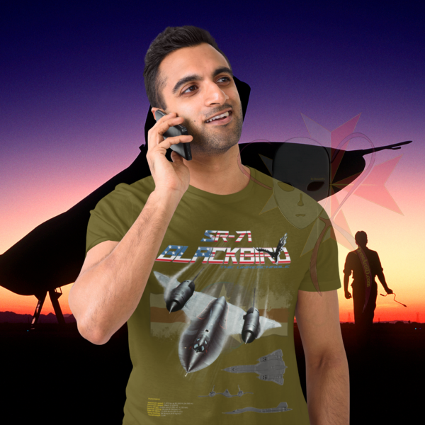 SR-71 Blackbird - The Unreachable - Fan Art - Classic Unisex Crewneck T-shirt - Image 18