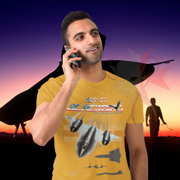 SR-71 Blackbird - The Unreachable - Fan Art - Classic Unisex Crewneck T-shirt - Image 19