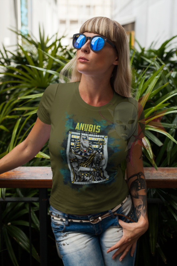 Anubis god of the Dead - Classic Unisex Crewneck T-shirt - Image 19
