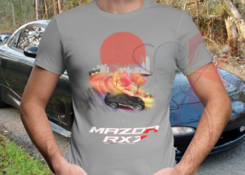 Mazda RX-7 – Fan Art – Classic Unisex Crewneck T-shirt