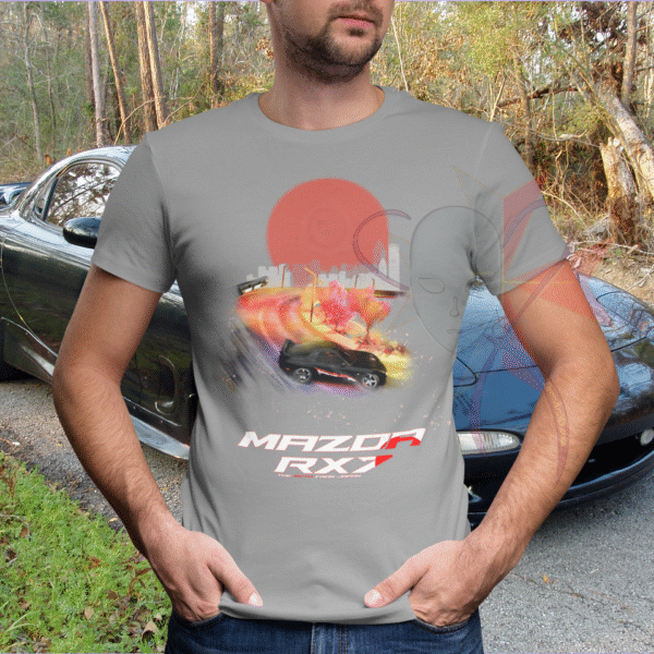 Mazda RX-7 - Fan Art - Classic Unisex Crewneck T-shirt