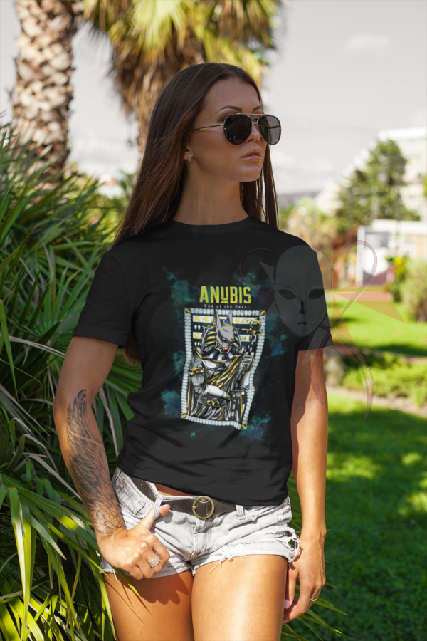 Anubis god of the Dead - Classic Unisex Crewneck T-shirt - Image 22