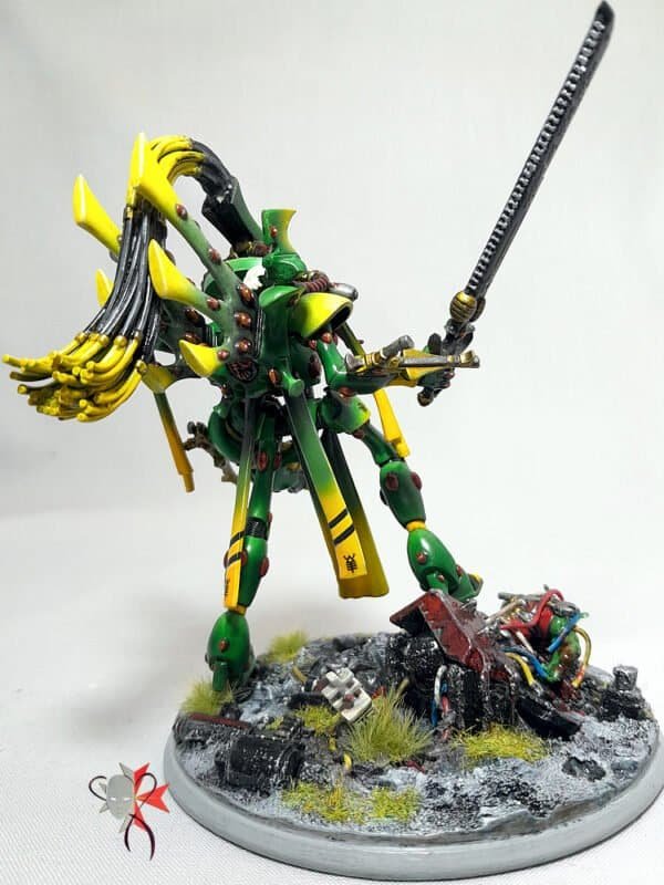 Iskandar Star Seeker - Custom Pro-Painted Aeldari Striking Scorpion Exarch, Wraithlord - Image 22