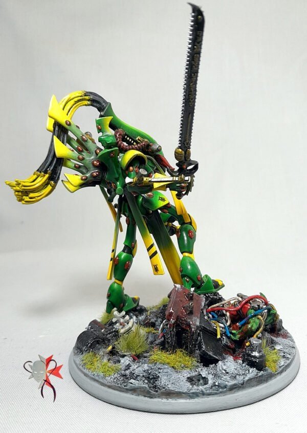Iskandar Star Seeker - Custom Pro-Painted Aeldari Striking Scorpion Exarch, Wraithlord - Image 21