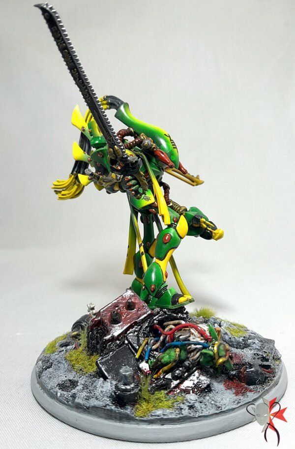 Iskandar Star Seeker - Custom Pro-Painted Aeldari Striking Scorpion Exarch, Wraithlord - Image 20