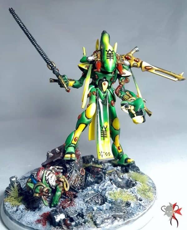 Portfolio - Aeldari Striking Scorpion Wraith Lord - Warhammer 40k Games Workshop