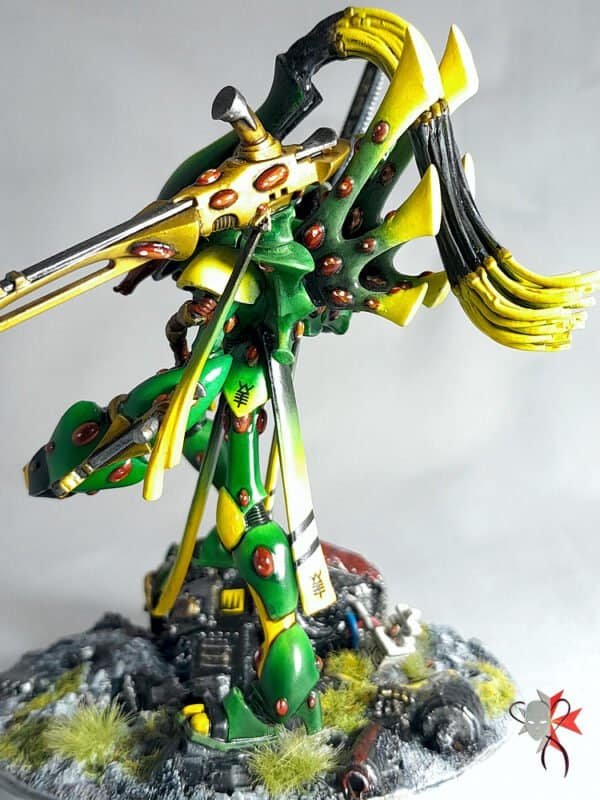 Iskandar Star Seeker - Custom Pro-Painted Aeldari Striking Scorpion Exarch, Wraithlord - Image 15