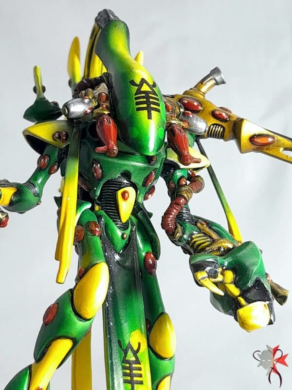 Iskandar Star Seeker - Custom Pro-Painted Aeldari Striking Scorpion Exarch, Wraithlord - Image 11