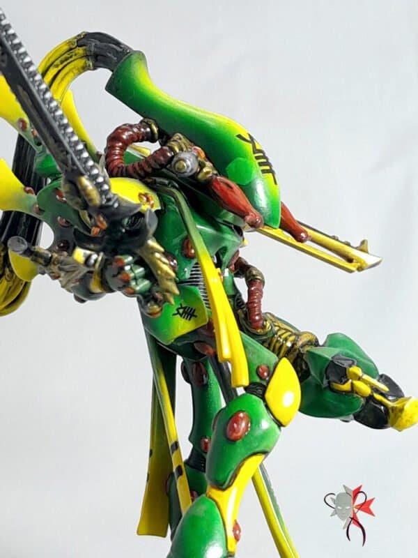 Iskandar Star Seeker - Custom Pro-Painted Aeldari Striking Scorpion Exarch, Wraithlord - Image 9