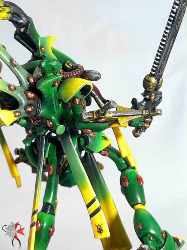 Iskandar Star Seeker - Custom Pro-Painted Aeldari Striking Scorpion Exarch, Wraithlord - Image 8