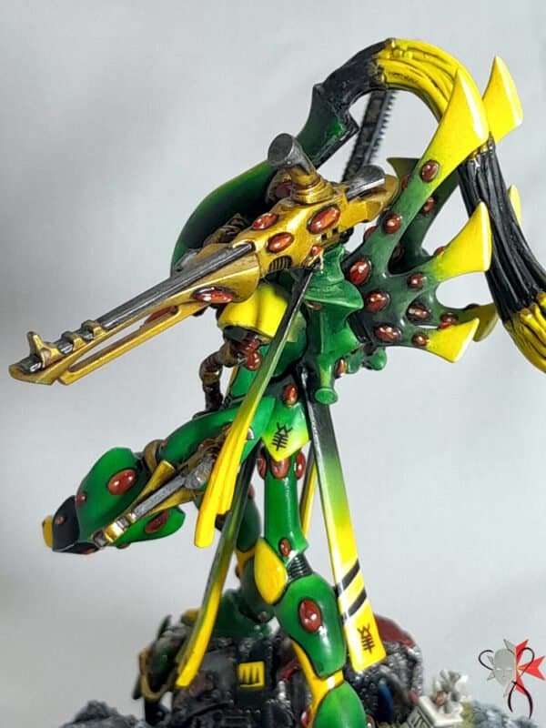 Iskandar Star Seeker - Custom Pro-Painted Aeldari Striking Scorpion Exarch, Wraithlord - Image 7
