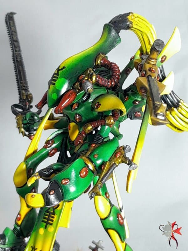 Iskandar Star Seeker - Custom Pro-Painted Aeldari Striking Scorpion Exarch, Wraithlord - Image 6