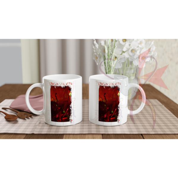 Crimson Stalker I -  White 11oz Ceramic Mug