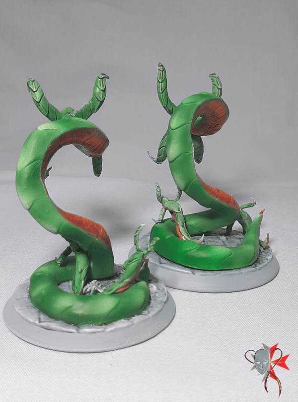 Grick Set, 2 Hand Painted, 3d, 8k Resin Printed Miniatures - Image 5