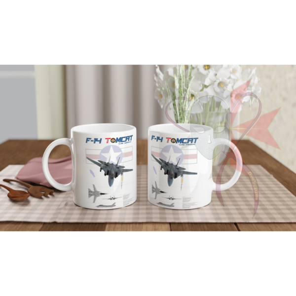 F-14 Tomcat - White 11oz Ceramic Mug