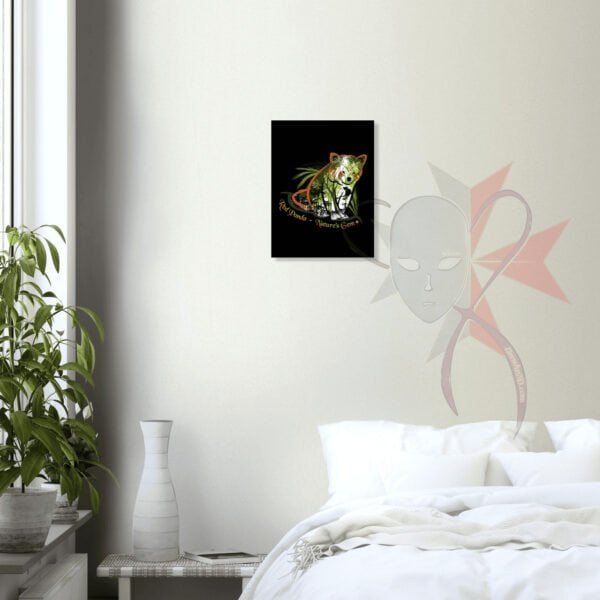 Red Panda, Nature's Gem - Aluminum Print - Image 5