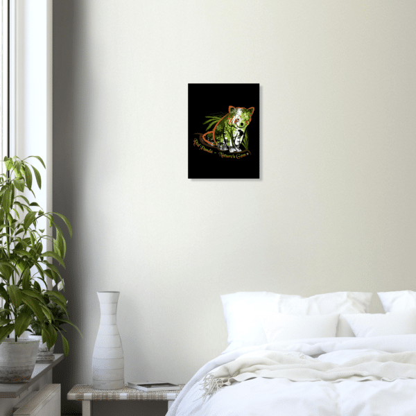 Red Panda, Nature's Gem - Aluminum Print - Image 5