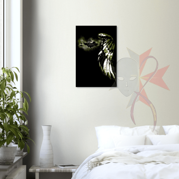 We are all Angels with one wing  - Aluminum Print - Image 4