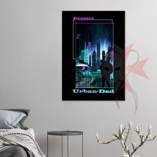 Protect, Urban Dad - Aluminum Print - Image 4