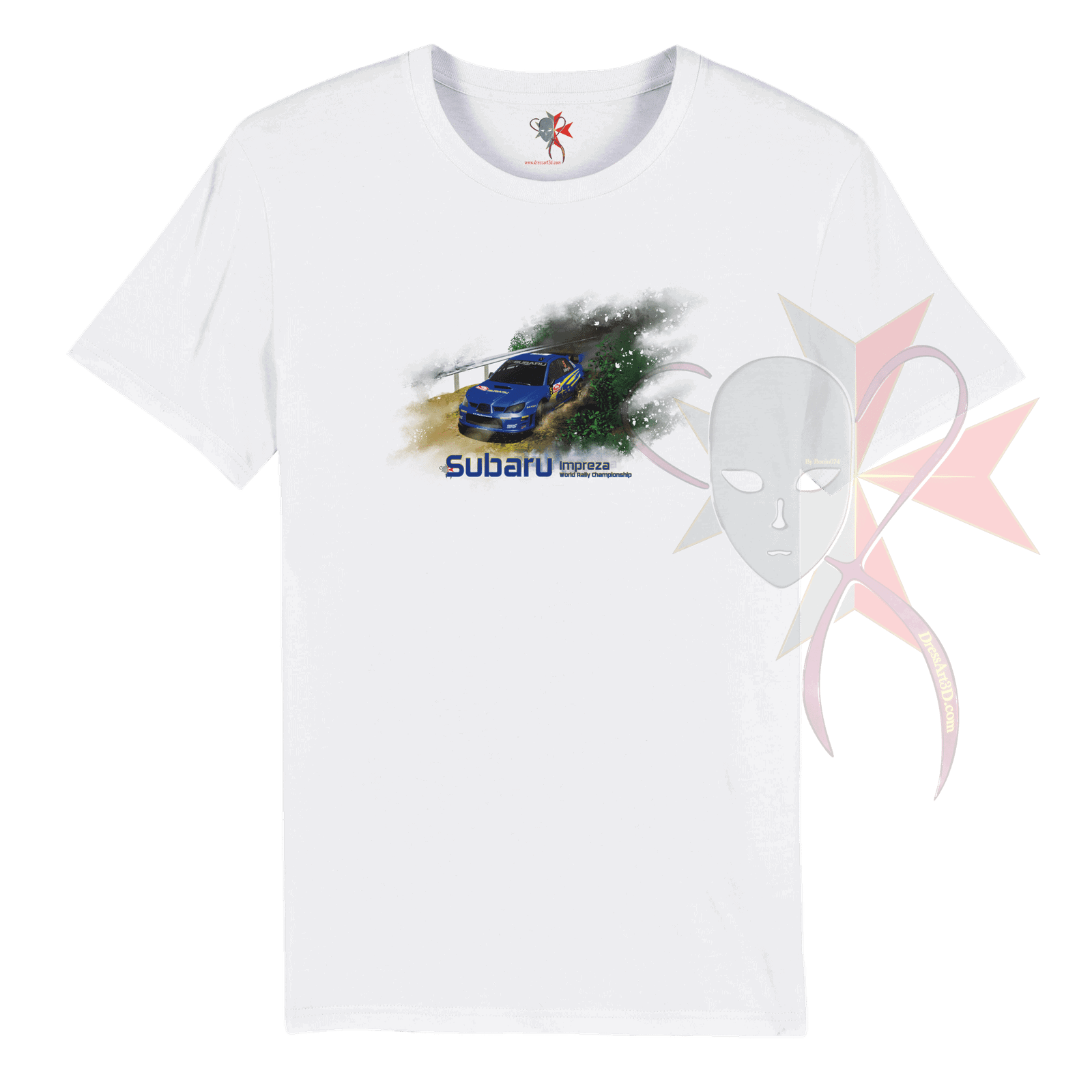 Subaru Impreza – World Championship Rally – Fan Art – Organic Unisex ...