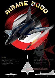 Design - Mirage 2000 print-on demand products
