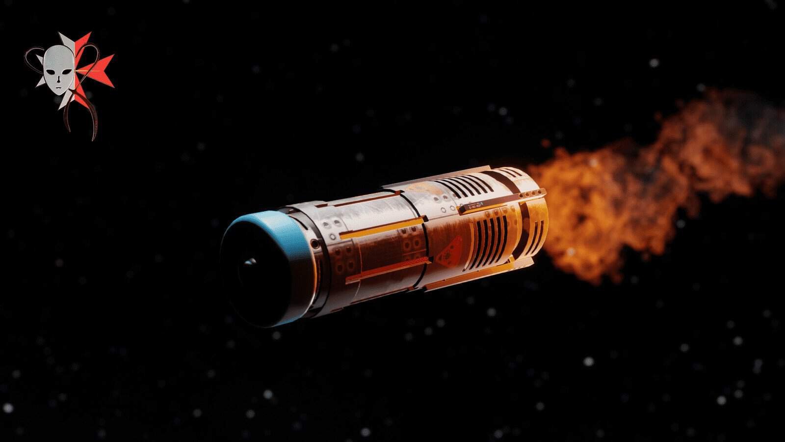 Portfolio - 3D model - Cyclone MK1 Missile Pack Animated.