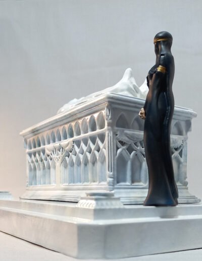 Tomb of Aragorn 001 Marble White @ Dressart3d.com Portfolio