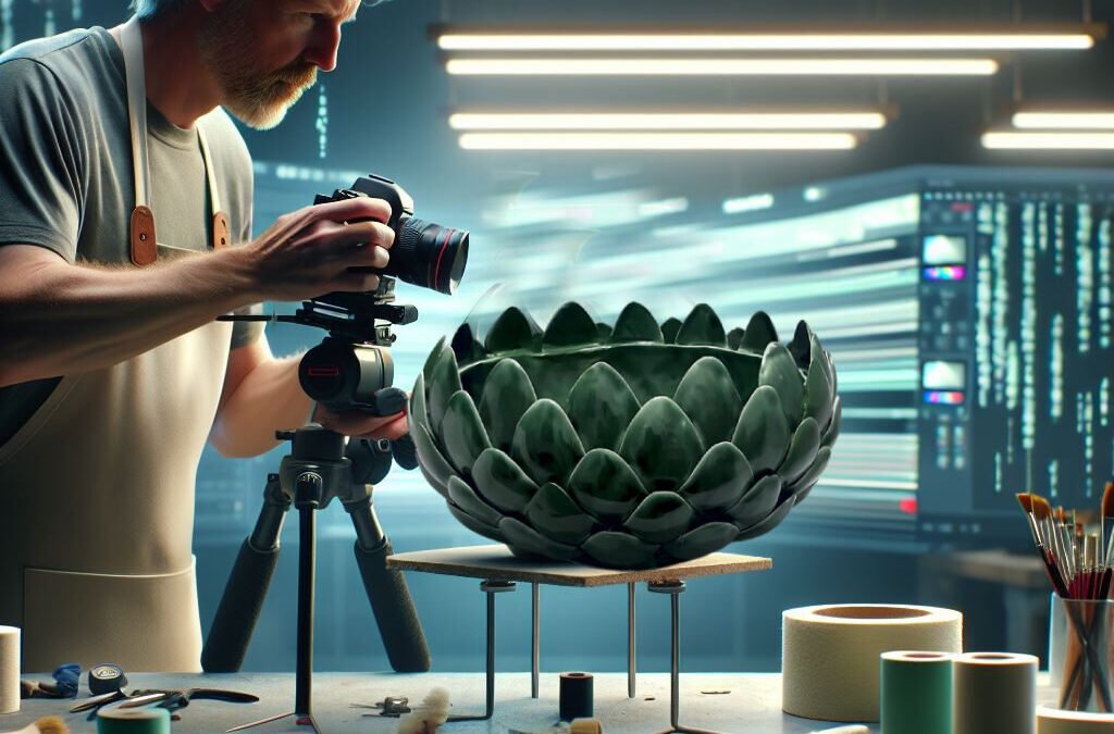 🏺 Restoration Commission: Green Ceramic Vase – From Damage to Reveal in One Video!