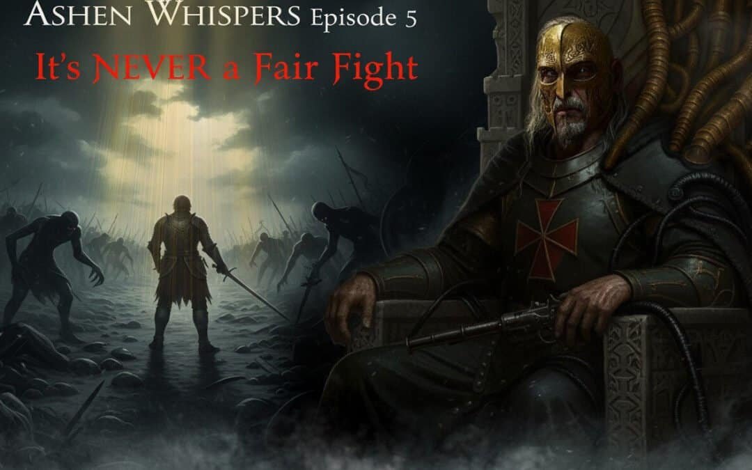 Miniatures Project – Ashen Whispers Eps 5 – It’s NEVER a Fair Fight – Coming Soon